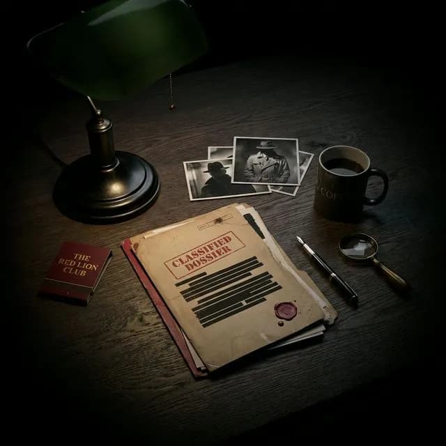 Top Secret Classified Dossier Desk